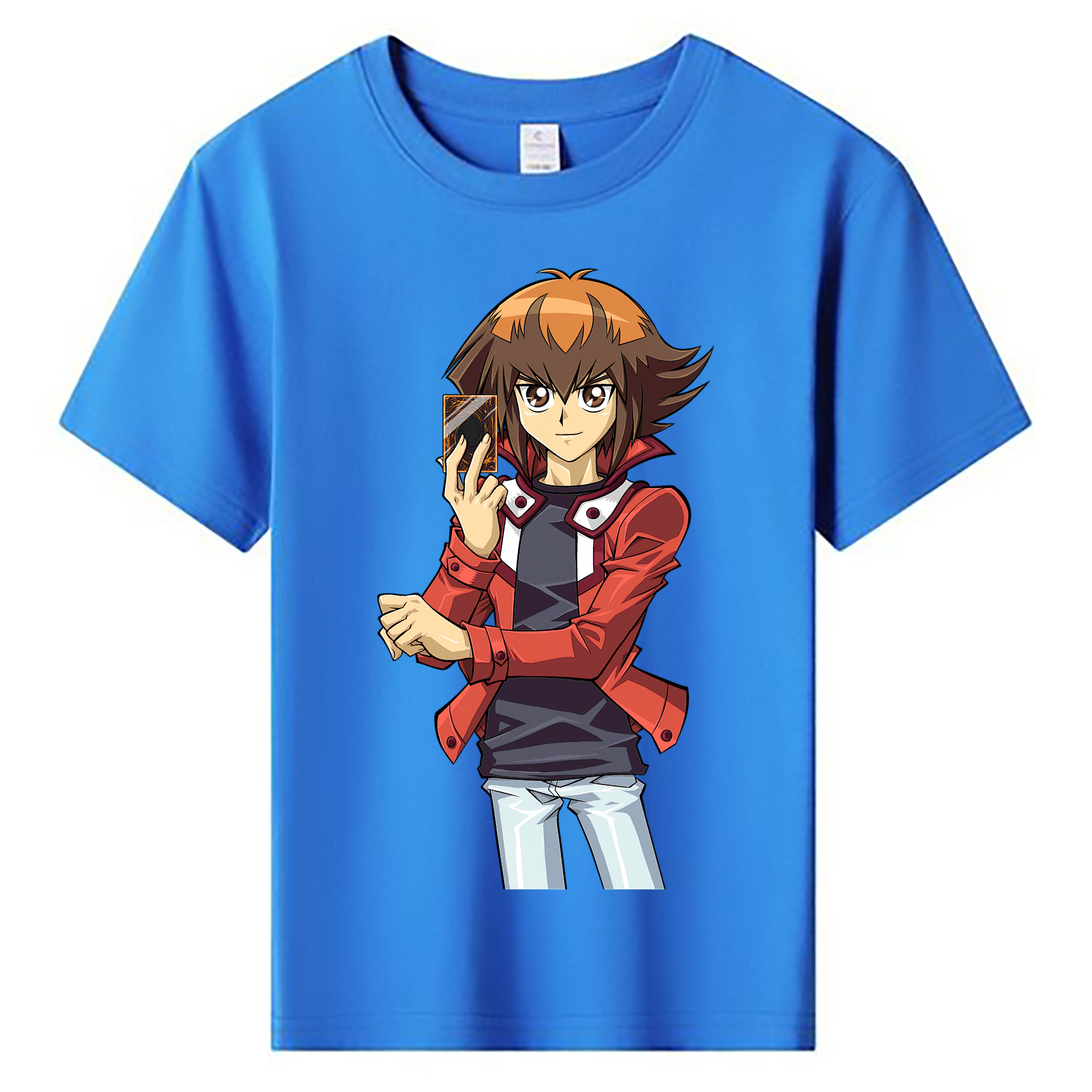 （画像用） 遊☆戯☆王 Yu-Gi-Oh! 綿100％キッズTシャツ（フロントプリント）
